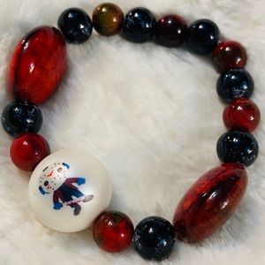 JASON VOORHEES horror movie handmade bracelet!